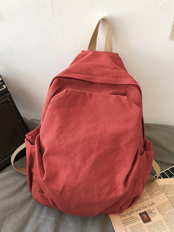 Vintage Wash College Schulrucksack-3